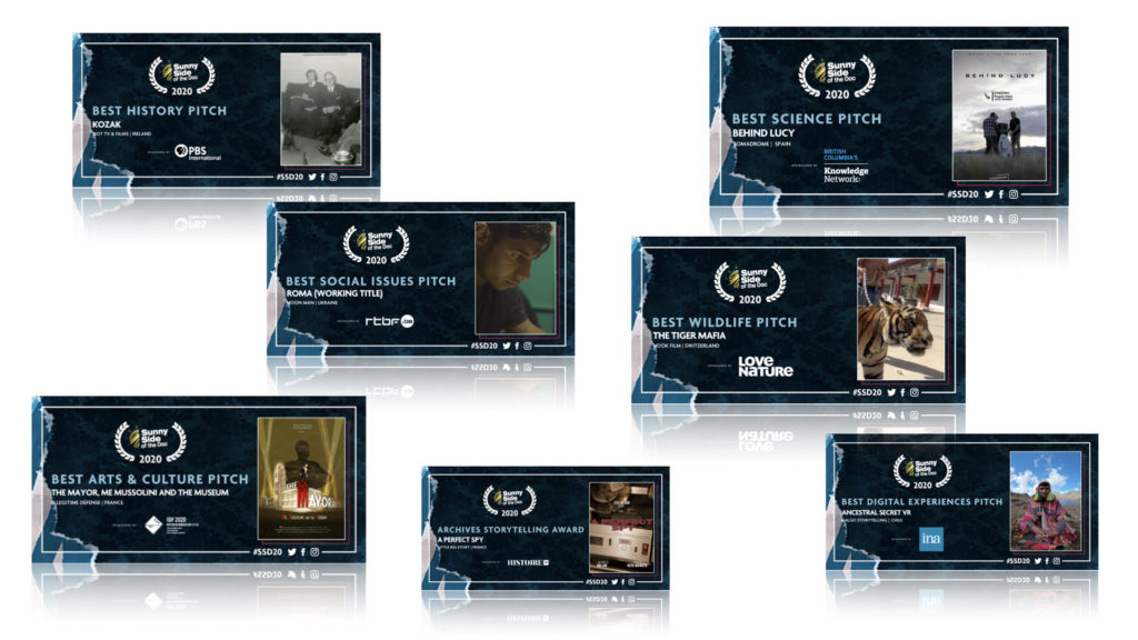 Sunny Side 2020, le palmarès