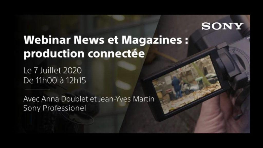 Un solide survol des workflows IP et un aperçu global de l'offre Sony © DR