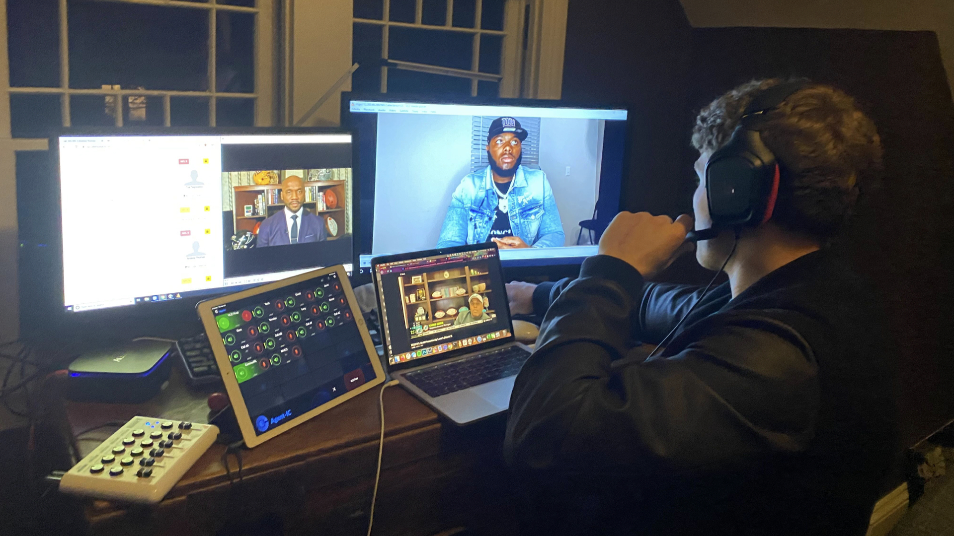 Avec les solutions AJA HELO et ROI, The Video Call Center révolutionne la production vidéo à distance © DR