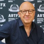 Gilbert Kiner fondateur et président d'Artfx fête les 15 ans de son école © Nathalie Klimberg