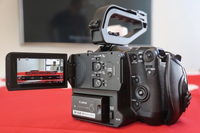EOS-C70-Canon-Mediakwest-6 Un écran tactile qui revisite l'interface utilisateur