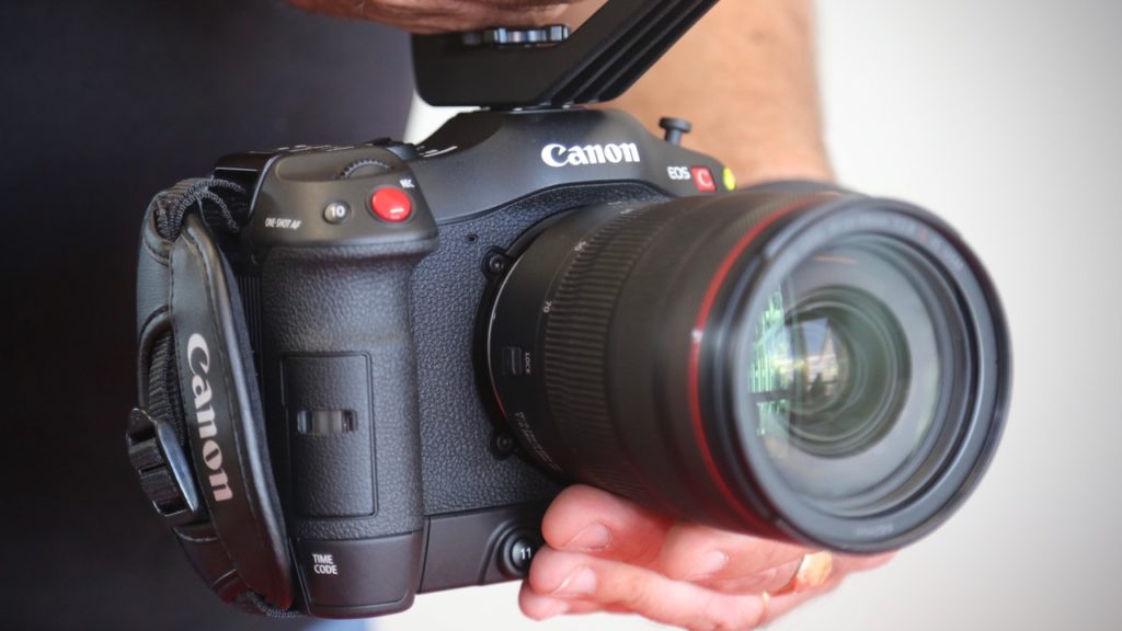 L'EOS C70, la petite dernière de la gamme EOS cinéma est arrivée ! © Nathalie Klimberg