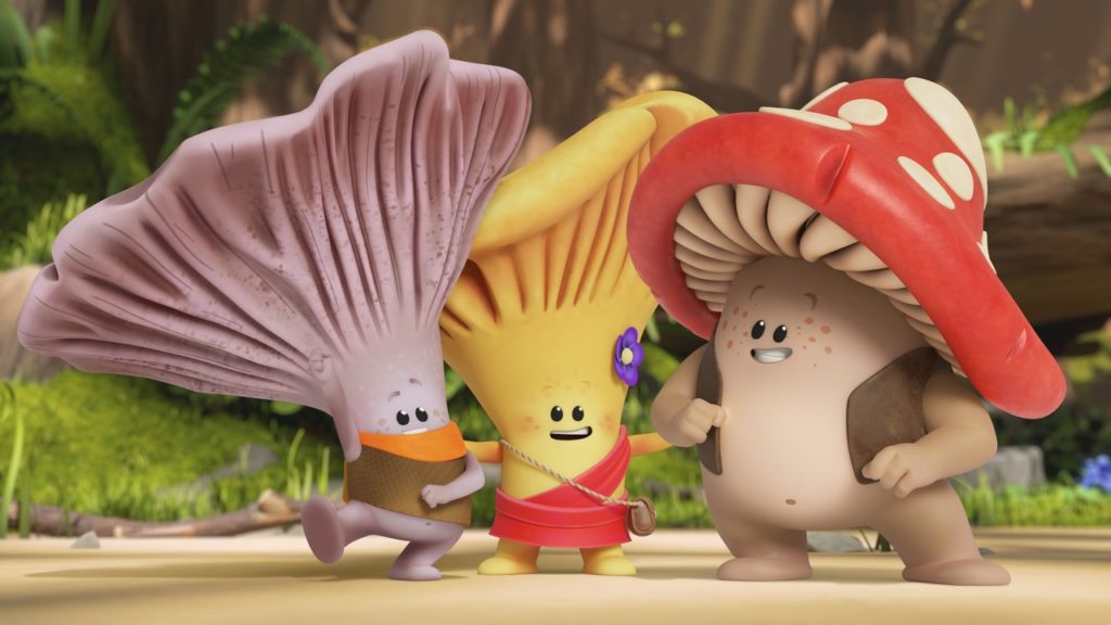 Mush-Mush et les Champotes, le programme jeunesse vendu à 150 pays dans le monde ! © DR