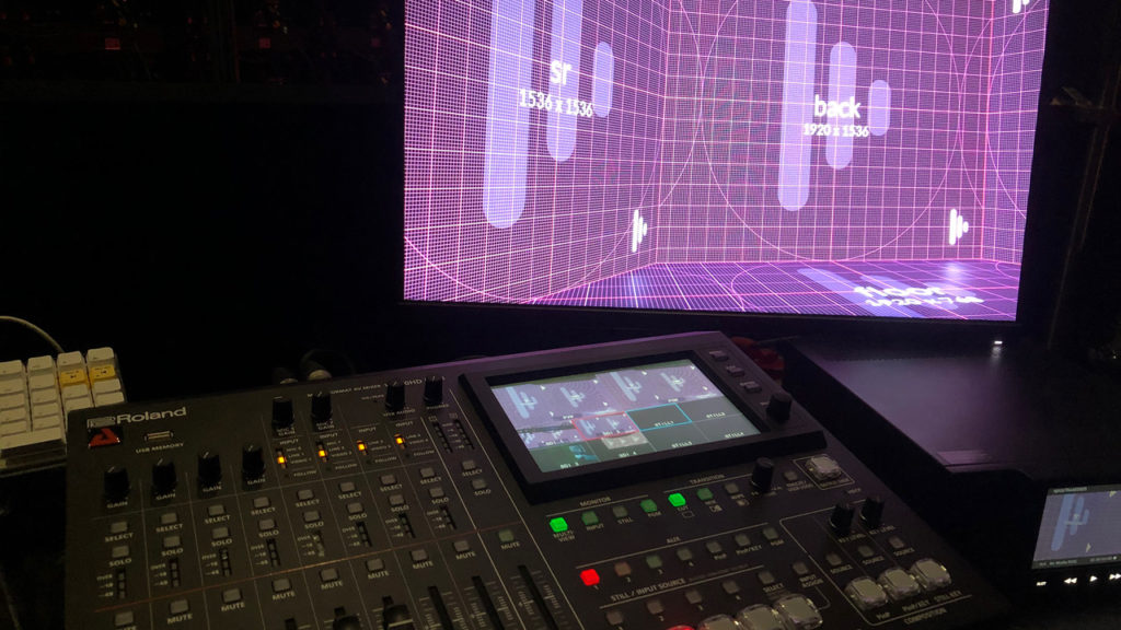 Le groupe AED a choisi le Mélangeur AV multiformat VR-50HD MKII et le Convertisseur VC 1DL Roland © DR