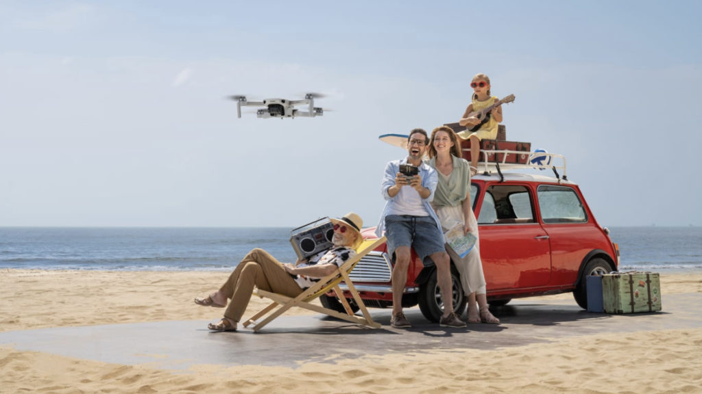 Vers de meilleures perspectives avec le DJI Mini 2 © DR