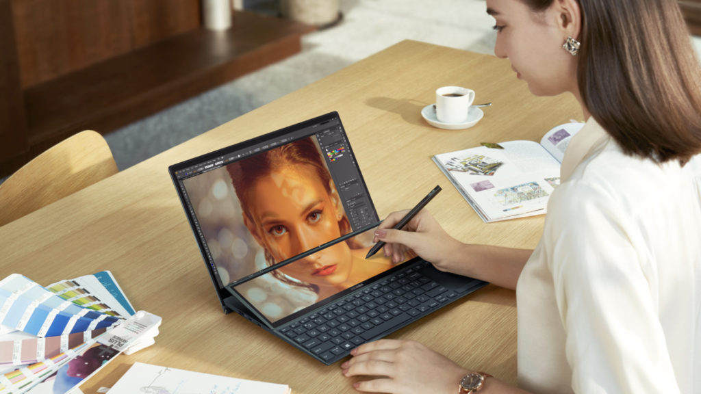 CES 2021 : Nouvelle gamme d’ordinateurs portables ZenBook chez Asus © DR