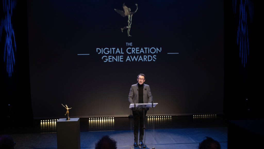 Les GENIE Awards remettent leurs prix à tous les talents des effets visuels © Pauline Maillet
