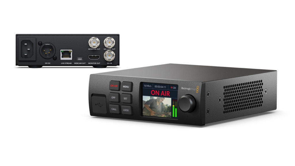 Streaming : Compacité, efficacité et fiabilité pour le nouveau Blackmagic Web Presenter © DR