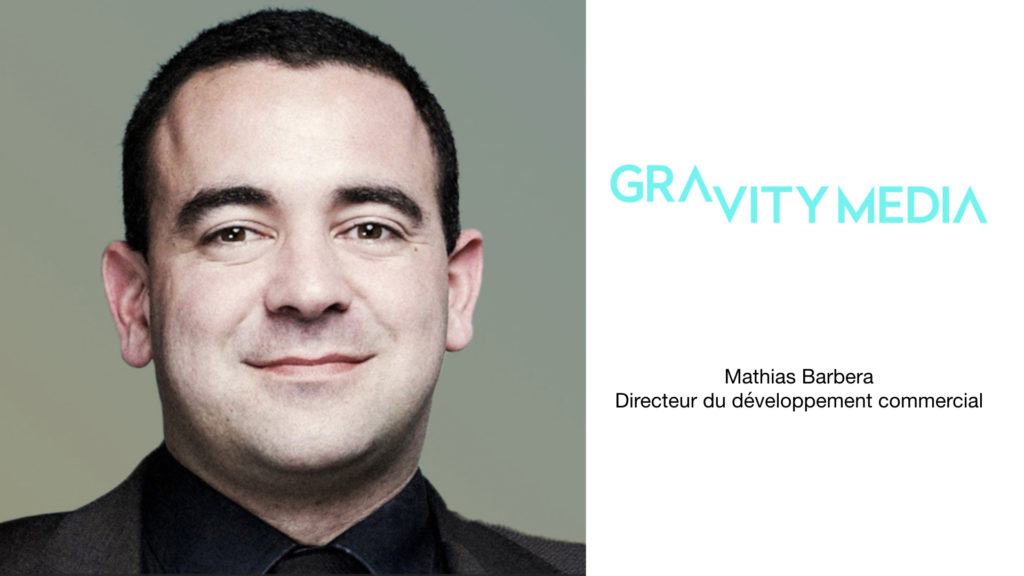 Mathias Barbera rejoint Gravity Media en tant que Directeur du développement © DR