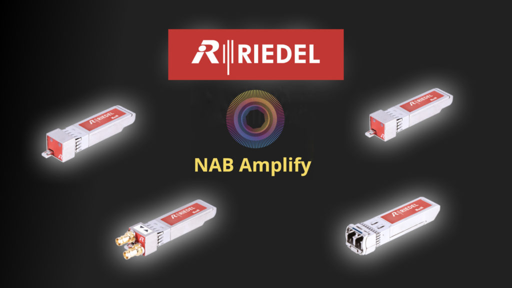 Riedel séduit toute la planète audiovisuelle avec Mediornet Muon ! © DR