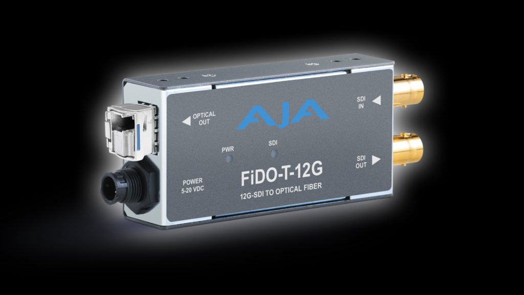 Aja élargit sa gamme de convertisseurs de fibre 12G-SDI compatibles OpenGear © DR