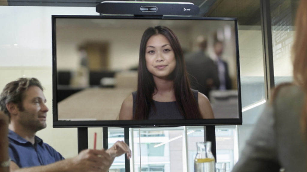 Zoom sur la gamme Poly Studio X et le Poly G7500, les seules solutions compatibles Zoom Rooms © DR