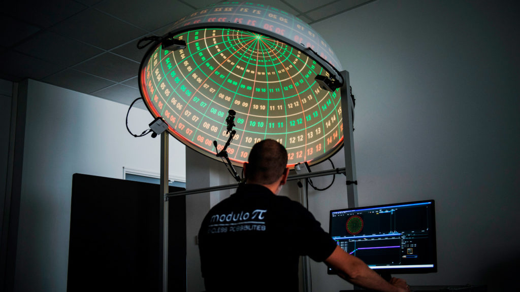 Un nouveau module pour la calibration automatique de vidéo-projecteurs chez Modulo-Pi © DR