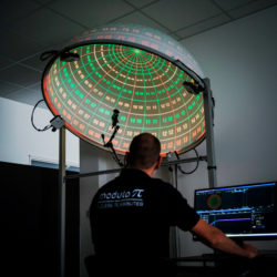 Un nouveau module pour la calibration automatique de vidéo-projecteurs chez Modulo-Pi © DR