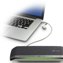 Les nouveaux haut-parleurs Poly conçus pour l’hybride © DR