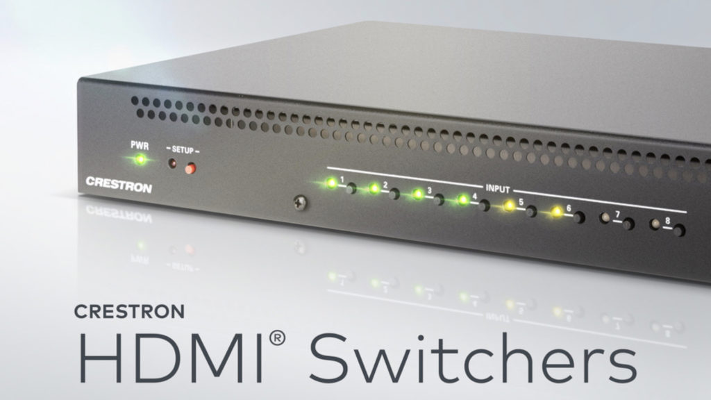 Nouvelle gamme d’interrupteurs HDMI de Crestron © DR