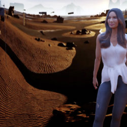 Recursive signe une expérience immersive 3D temps réel dans une boutique de luxe © Recursive Digital et Ezra Miller