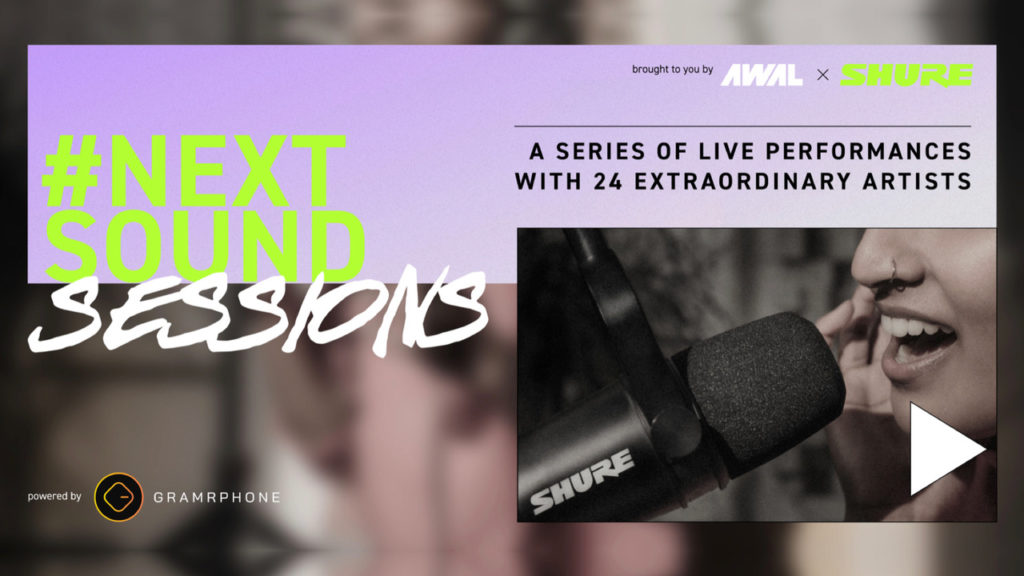 Shure et Awal s’associent pour une série de concerts en streaming © DR