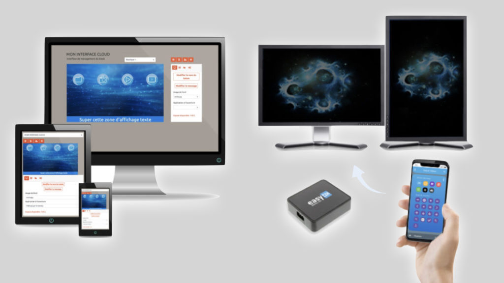 EasyDK, une nouvelle solution d’affichage dynamique qui va vous poursuivre !