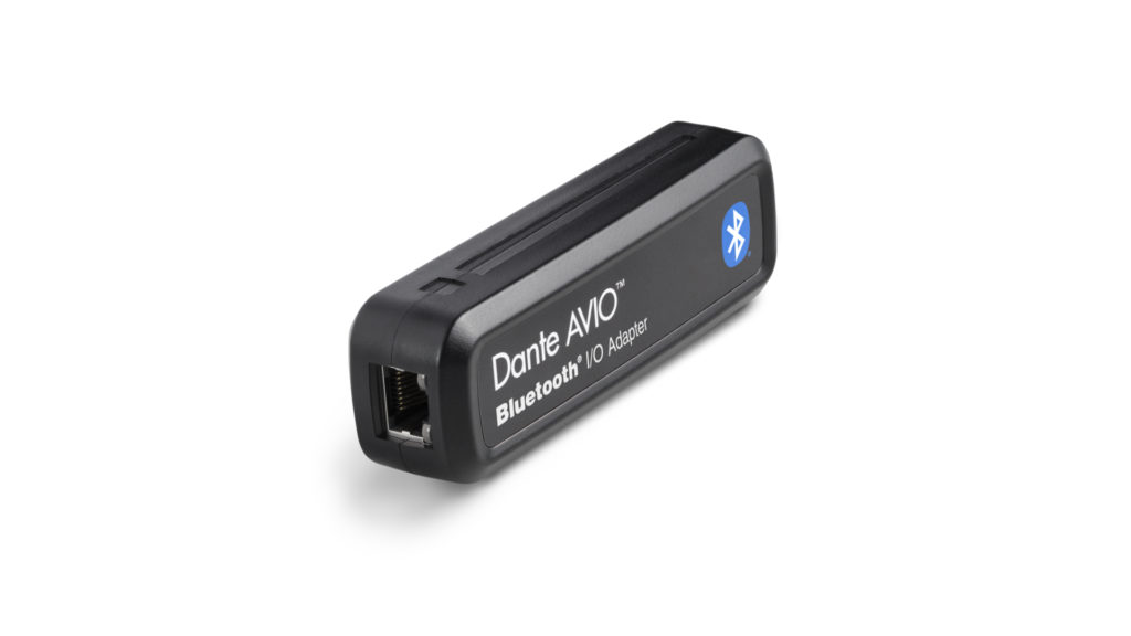 Un adaptateur Bluetooth Dante chez Audinate © DR
