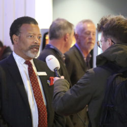 Mike Blackman, directeur général d'Integrated Systems Events © Stephan Faudeux