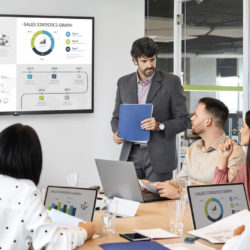 LG One:QuickShare facilite le partage de contenus en entreprise © DR