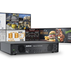 AV/IP : le décodeur Matrox Maevex 6152 décode jusqu'à quatre flux 4K sans perte de qualité © DR