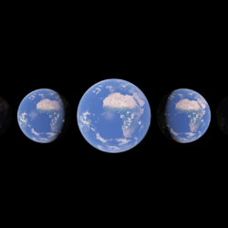 Google Earth intègre une dimension temporelle avec Timelapse © DR