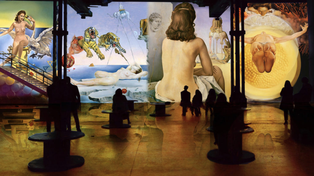 Salvador Dali, Fundacio Gala Salvador Dali, ADAGP 2020 simulation © Culturespaces, Nuit de Chine