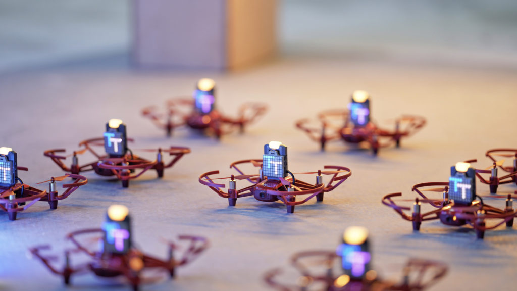 DJI Éducation déferle son nuage de drones RoboMaster Tello Talent © DR