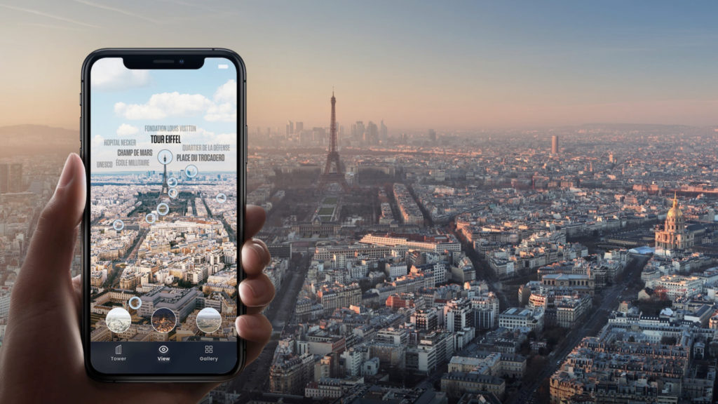 Magnicity permet une nouvelle expérience de visite en réalité augmentée © DR