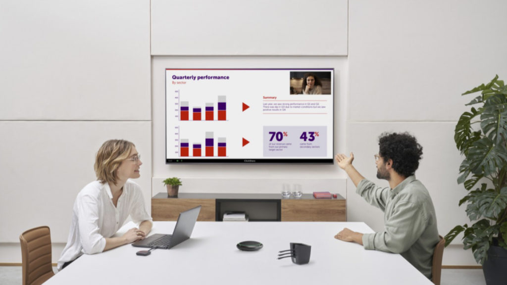 Shure et Barco s’associent et s’engagent pour améliorer la visioconférence sans fil © DR