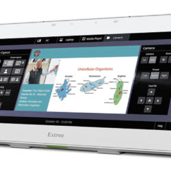 Le contrôle audiovisuel, l'aperçu vidéo et l'annotation sur un seul écran avec Extron © DR