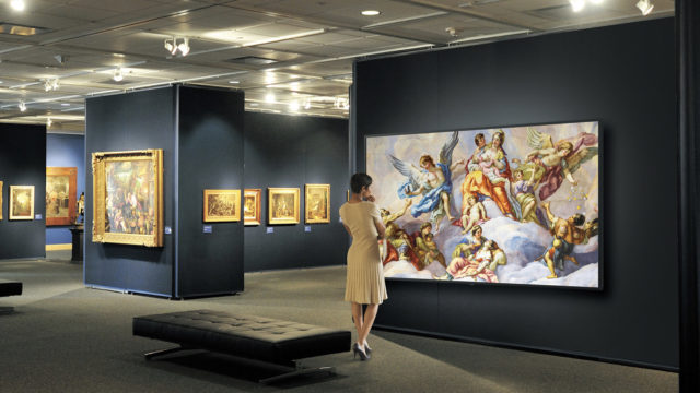 Le plus grand écran 8K au monde signé Sharp © DR