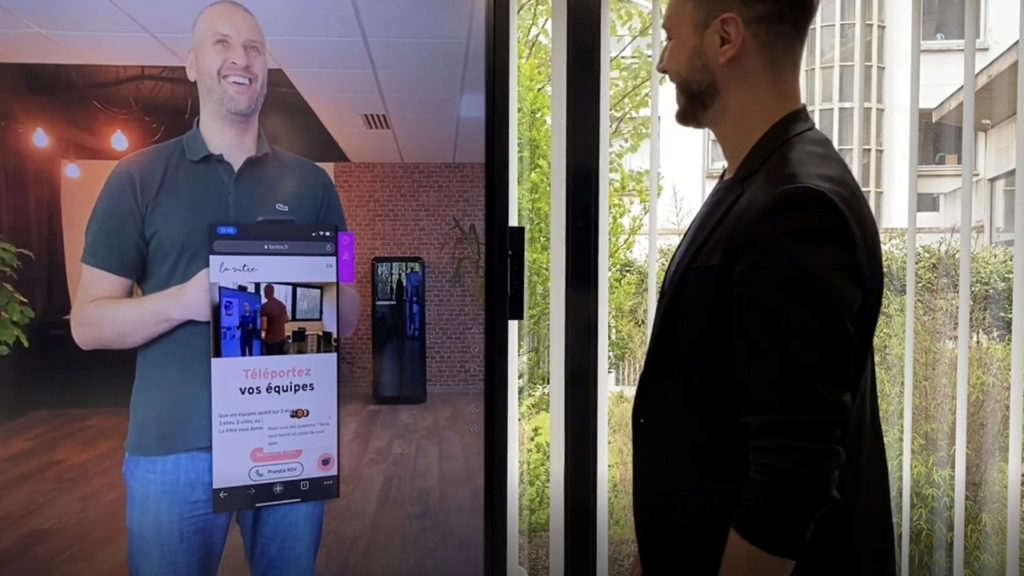 Le premier outil de téléportation sera sur Viva Tech ! © DR