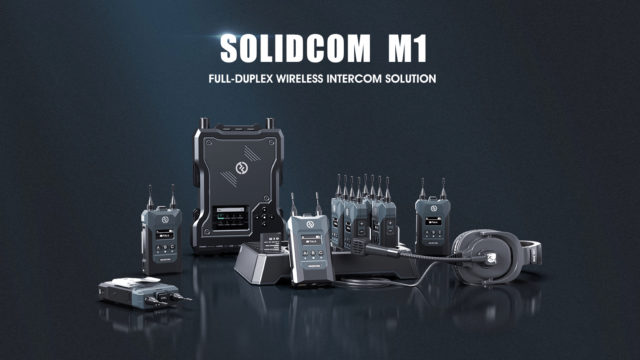 Une nouvelle génération d’intercom sans fil avec Hollyland Solidcom M1 © DR