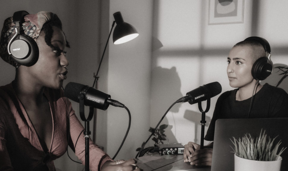 Shure présente MV7, son microphone pour podcast © DR