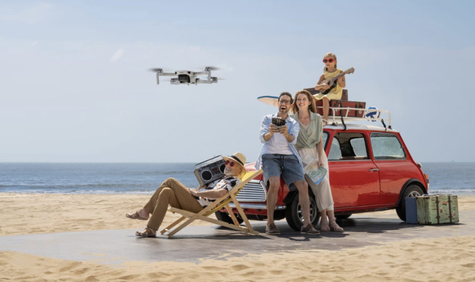 Vers de meilleures perspectives avec le DJI Mini 2 © DR