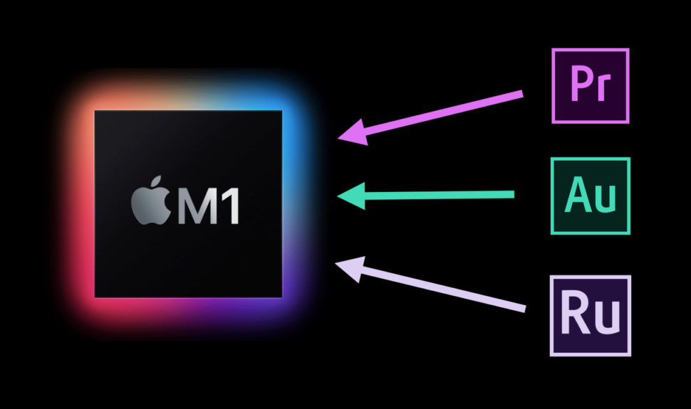 Premiere Pro, Premiere Rush et Audition pour Apple M1 disponibles en bêta © DR