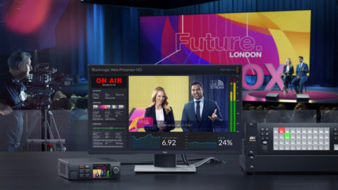 Blackmagic Design démocratise le streaming de qualité broadcast avec le Web Presenter HD © DR