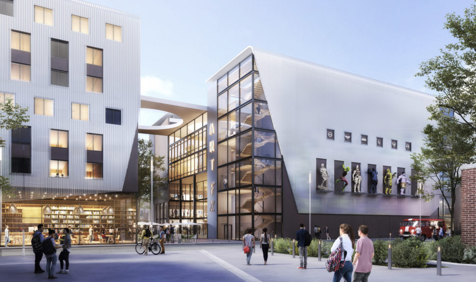 Un nouveau pôle ambitieux pour ArtFX Lille au carrefour de l’Europe © DR