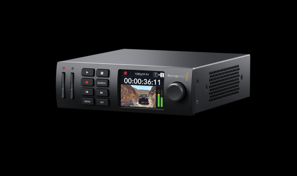 Blackmagic Design annonce la sortie du nouvel HyperDeck Studio © DR