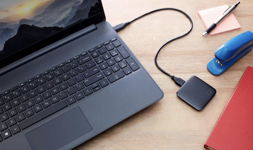 Western Digital dévoile le nouveau disque portable SSD de poche : le SSD WD Elements SE © DR