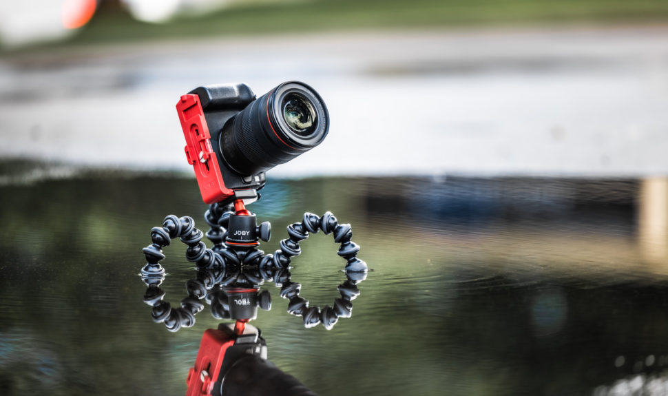 JOBY Vert : support en L pour Hybride ou Compact © DR